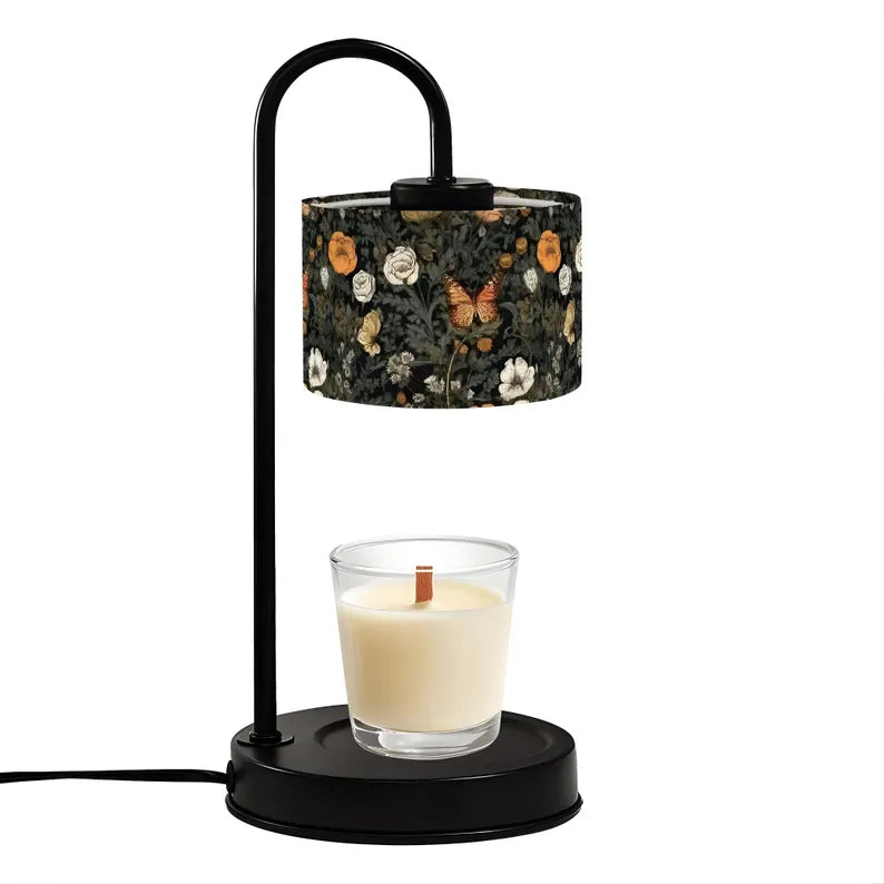 Candle Warmer Lamp, Mushroom Linen Lampshade, Remote Control – Adjustable Heat, Timer & Brightness (Copy)